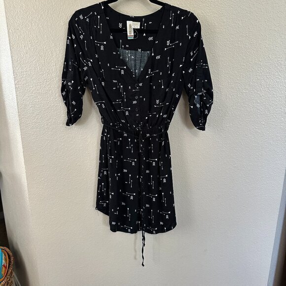 Mimi Chica Black Blouse  Size‎ Small - Picture 1 of 8